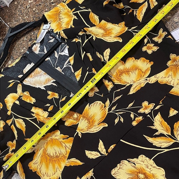 Premier Black and Yellow Floral Maxi Dress - Picture 12 of 12